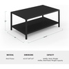image:imageMartha Stewart Lily Pond 4Piece AllWeather Conversation Set with Patio Loveseat 2 Accent Chairs and Coffee Table with Steel Frames in Black with Cream Cushions