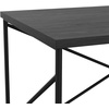 image:imageMartha Stewart Maddox Home Office Parsons Desk in Black Wood Grain with Oil Rubbed Bronze Metal XFrame
