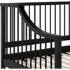 image:imageMartha Stewart Neely Platform Daybed with Wood Spindles Solid Wood Frame No Box Spring Needed Twin Size BlackBlack
