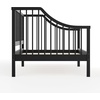 image:imageMartha Stewart Neely Platform Daybed with Wood Spindles Solid Wood Frame No Box Spring Needed Twin Size BlackBlack