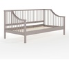 image:imageMartha Stewart Neely Platform Daybed with Wood Spindles Solid Wood Frame No Box Spring Needed Twin Size BlackGrey