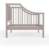 image:imageMartha Stewart Neely Platform Daybed with Wood Spindles Solid Wood Frame No Box Spring Needed Twin Size BlackGrey