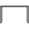 image:imageMartha Stewart Noah Home Office Parsons Desk in Gray Wood Grain with Oil Rubbed Bronze Metal FrameGray TopOil Rubbed Bronze Frame