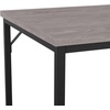 image:imageMartha Stewart Noah Home Office Parsons Desk in Gray Wood Grain with Oil Rubbed Bronze Metal FrameGray TopOil Rubbed Bronze Frame
