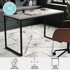 image:imageMartha Stewart Noah Home Office Parsons Desk in Gray Wood Grain with Oil Rubbed Bronze Metal FrameGray TopOil Rubbed Bronze Frame