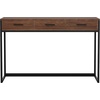 image:imageMartha Stewart Ollie Home Office Desk with 3 Drawers in Walnut Wood Grain with Oil Rubbed Bronze HardwareWalnut TopOil Rubbed Bronze Frame