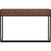 image:imageMartha Stewart Ollie Home Office Desk with 3 Drawers in Walnut Wood Grain with Oil Rubbed Bronze HardwareWalnut TopOil Rubbed Bronze Frame