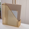 image:imageMartha Stewart Ryder Gold Mesh Metal Single Slot Magazine File Holder Desktop Organizer 975 x 375 x 115