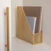 image:imageMartha Stewart Ryder Gold Mesh Metal Single Slot Magazine File Holder Desktop Organizer 975 x 375 x 115