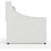 image:imageMartha Stewart Simone Twin Size Trundle Bed Upholstered Daybed with PullOut Trundle SpaceSaving Design Sturdy Wood Frame No Box Spring Required OffWhite