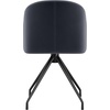 image:imageMartha Stewart Sora Stationary Swivel Task Chair with Sloped Arms for Home Office in Gray Velvet with Oil Rubbed Bronze FrameGray VelvetOil Rubbed Bronze