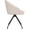 image:imageMartha Stewart Sora Stationary Swivel Task Chair with Sloped Arms for Home Office in White Boucle with Oil Rubbed Bronze FrameWhite BoucleOil Rubbed Bronze