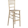 image:imageFlash Furniture 2 Pack HERCULES Series Gold Wood Chiavari BarstoolSet of 1