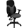 image:imageFlash Furniture Abbott High Back Ergonomic Black and Gray Mesh Swivel Task Office Chair with Adjustable Arms