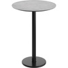 Gray Faux Concrete/Black Base