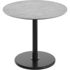 Gray Faux Concrete/Black Base