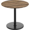 image:imageFlash Furniture Acadia 36 Round Indoor Gray Faux Concrete Tabletop with 24 Round Black Table Height Base Seamless TopGuard HPL Top and EdgeNaturalBlack Base
