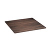 image:imageFlash Furniture Acadia 36 Square Dark Brown Tabletop TopGuard HPL Seamless Edge Scratch amp Stain Resistant AllWeather Durability Commercial GradeDark Brown