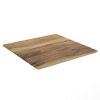 image:imageFlash Furniture Acadia 36 Square Dark Brown Tabletop TopGuard HPL Seamless Edge Scratch amp Stain Resistant AllWeather Durability Commercial GradeNatural