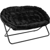 Black Fabric/Black Frame