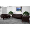 image:imageFlash Furniture HERCULES Imperial Series Brown LeatherSoft Loveseat