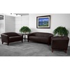 image:imageFlash Furniture HERCULES Imperial Series Cognac LeatherSoft SofaBrown
