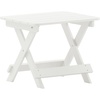 image:imageFlash Furniture Halifax Outdoor Folding Side Table Portable AllWeather HDPE Adirondack Side Table BlueWhite