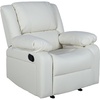 image:imageFlash Furniture Harmony Series Gray LeatherSoft ReclinerCream Leathersoft