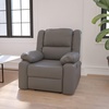 image:imageFlash Furniture Harmony Series Gray LeatherSoft ReclinerGray Leathersoft
