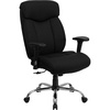 image:imageFlash Furniture Hercules Series Big amp Tall LeatherSoft Swivel Office Chair Ergonomic HighBack Executive Chair with Full Headrest Padded Seat BlackBlack Fabric