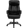 image:imageFlash Furniture Iris High Back Black LeatherSoft Executive Swivel Ergonomic Office Chair with Plush Headrest Extensive Padding and Arms