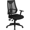 image:imageFlash Furniture Ivan High Back Black Mesh Multifunction Swivel Ergonomic Task Office Chair with Adjustable Arms