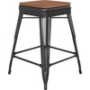 Black/Teak