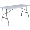 image:imageFlash Furniture Kathryn 497Foot BiFold Granite White Plastic Folding Table