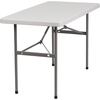 image:imageFlash Furniture Kathryn 4Foot Granite White Plastic Folding Table