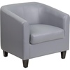 image:imageFlash Furniture Katie Brown LeatherSoft Lounge ChairGrey
