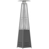 image:imageFlash Furniture Outdoor Patio Heater with Wheels  Silver  42000 BTU  75 Feet Tall  Stainless Steel  For Residential and Commercial UseSlate Gray