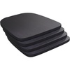 image:imageFlash Furniture Perry Set of 4 Poly Resin Wood Seat  Mint Polystyrene  Rounded Edges for Comfort  For Colorful Metal Chairs and Stools  IndoorOutdoorBlack