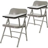 image:imageFlash Furniture Ralph Premium Steel Folding Chair with Left Handed Tablet Arm Pack of 2set of 2