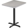 image:imageFlash Furniture Stiles 24 x 30 Rectangular Black Laminate Table Top with 22 x 22 Table Height BaseGrey