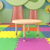 image:imageFlash Furniture Wren 33 Round Natural Plastic Height AdjusTable with Rounded Safety Corners Activity Table with Rounded Safety CornersNatural