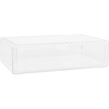 image:imageMartha Stewart Brody Desk Organizer with Drawer Stackable Plastic Desk Storage Box Organizer for Office Bathroom Countertop or Dorm 6 x 75 2 Pack Clear1275 x 775