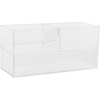 image:imageMartha Stewart Brody Desktop Storage Organizer Stack and Slide Plastic Organizer Tray Organizer for Office Kitchen or Vanity 2S 1M3 x 375 2  3 x 75 1