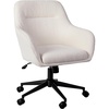 White Boucle/Oil Rubbed Bronze