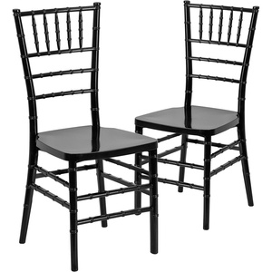 image:imageFlash Furniture 2 Pack HERCULES PREMIUM Series Black Resin Stacking Chiavari Chair2
