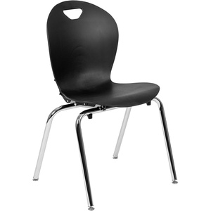 image:imageFlash Furniture Advantage Titan Black Student Stack School Chair  18inch
