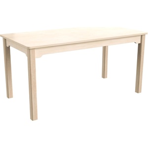 image:imageFlash Furniture Bright Beginnings Commercial Rectangular Classroom Table  Wood Preschool Activity Table  Greenguard Certified Wood 235 W x 47 D x 2125 H Beech