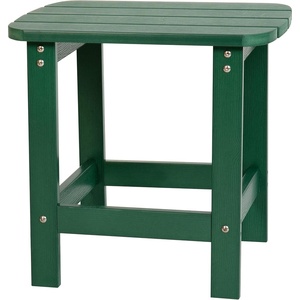 image:imageFlash Furniture Charlestown Tiered Commercial Poly Resin Adirondack Side Table  Lime Green  AllWeather  IndoorOutdoorGreen
