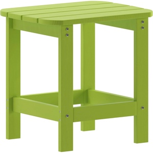image:imageFlash Furniture Charlestown Tiered Commercial Poly Resin Adirondack Side Table  Lime Green  AllWeather  IndoorOutdoorLime Green