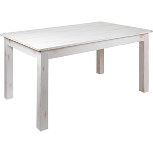 image:imageFlash Furniture Hercules Series 60 x 38 Rectangular Rustic Solid Pine Restaurant Table Antique Farmhouse Dining Table for Kitchens and RestaurantsAntique Rustic White